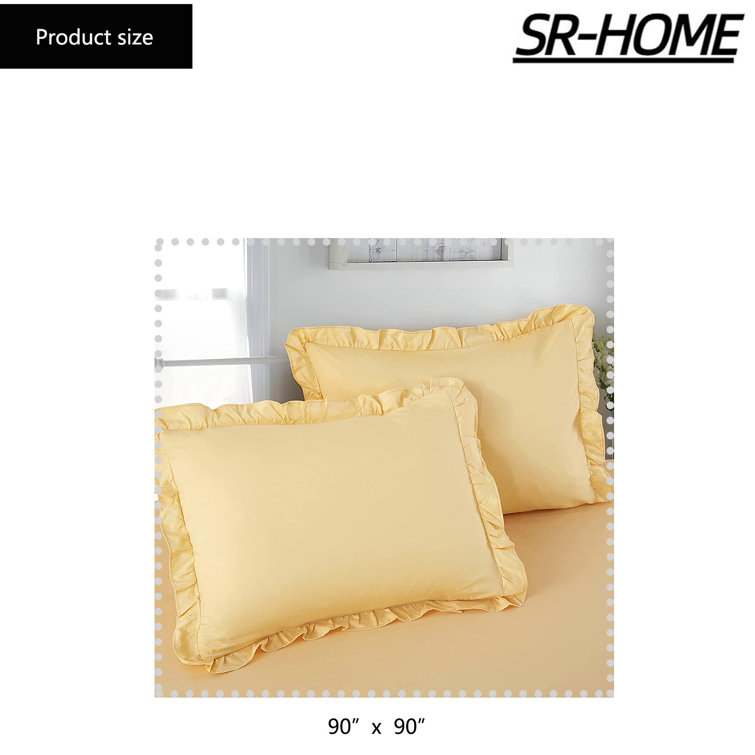 SR-HOME Microfiber Duvet Cover Set