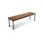 Walnut Rectangular Solid Wood Writing desk-341537994