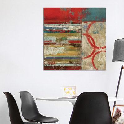 To The Right - Wrapped Canvas Painting
