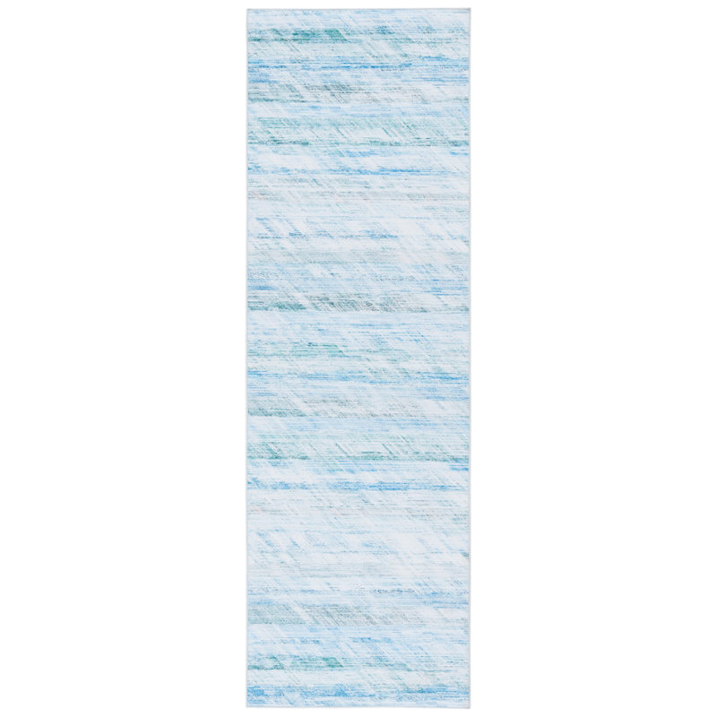 Oatley Tacoma Performance Machine Washable Abstract Rug, Runner 2'6" x 8'