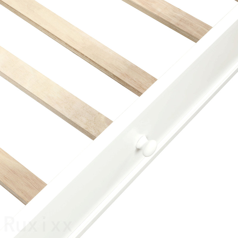 Lit de jour simple en bois avec lit gigogne simple
