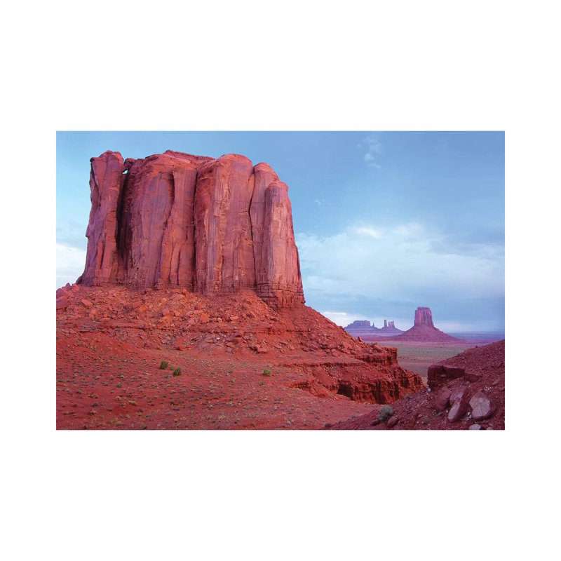 Elephant Butte From North Window Viewpoint, Monument Valley, Arizona by Tim Fitzharris - Wrapped Canvas Gallery-Wrapped Canvas Giclée