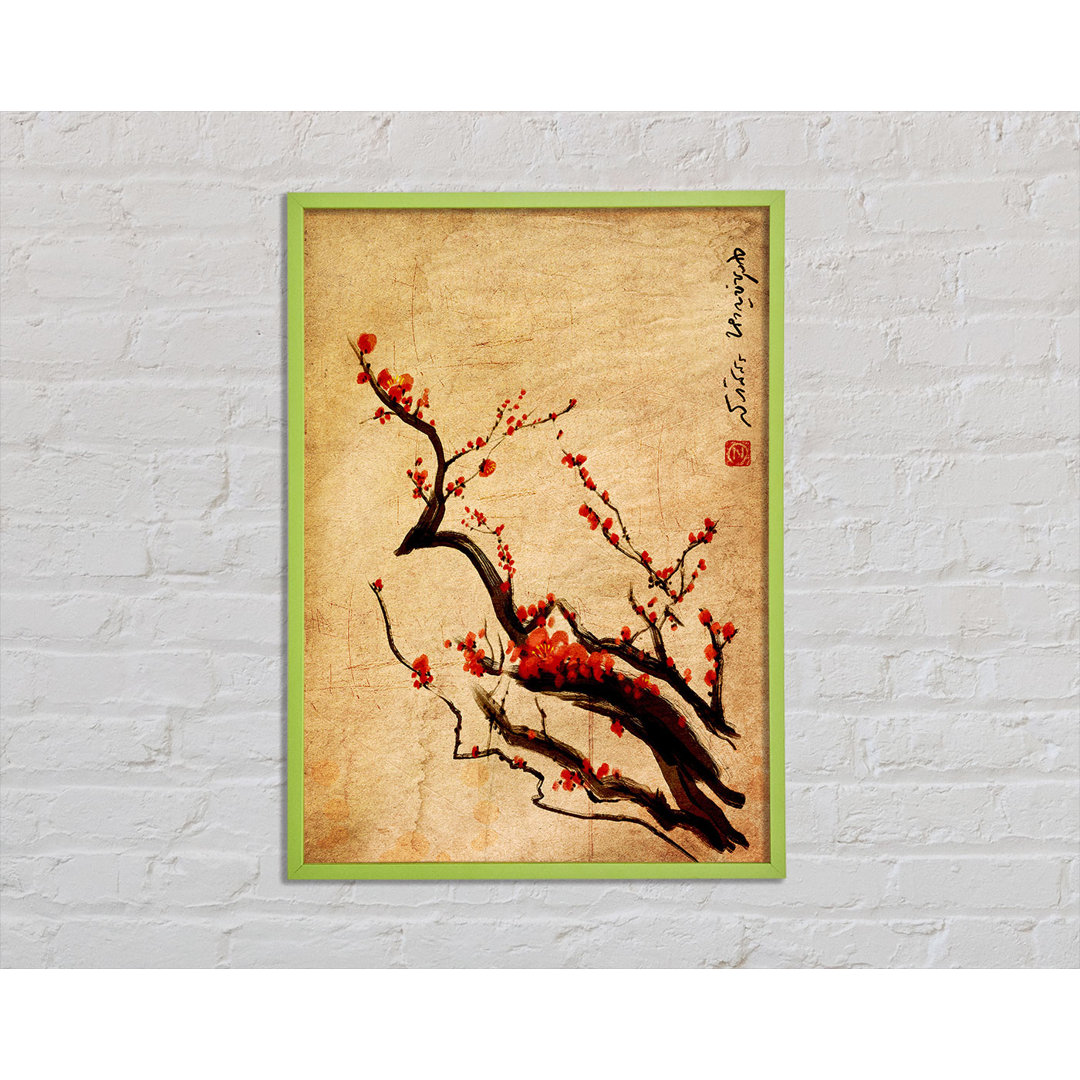 Estee Chinese Cherry Blossom - Einzelner Bilderrahmen Kunstdrucke