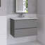 Meuble-lavabo mural avec lavabo en céramique et trois trous de robinet-729901661-729901662