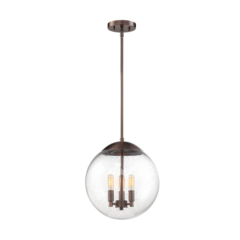Vallejo 3 - Light Unique/Statement Pendant, Antique Copper