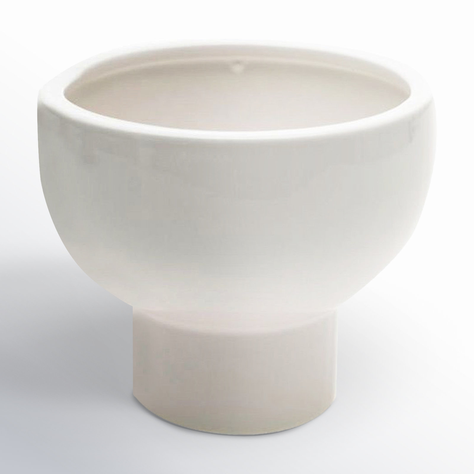 Abie Ceramic Table Vase, 5.25" H x 6.5" W x 6.5" D