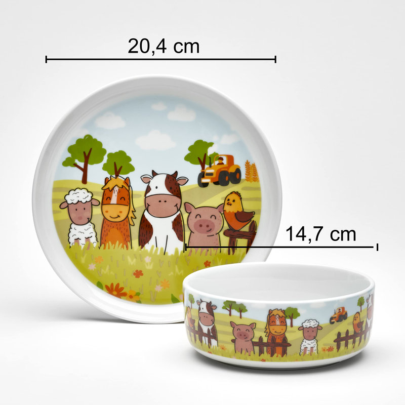 Harty Piece Ceramic Dinnerware Set