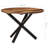Dining Table 39.4" x 39.4" x 29.5" Acacia Wood with Honey Finish-824449403-824449401