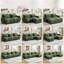Causeuse en chenille avec repose-pieds mobile (vert)