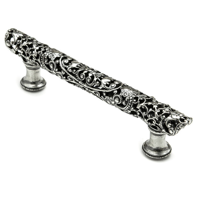 Poignée Juliane Grace, Argent argent, 4"