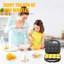 Mini gaufrier OSTBA, gaufrier belge 8 * 2 pouces, gaufrier électrique antiadhésif 750W pour le petit déjeuner, facile à nettoyer, compact pour les enfants et la famille