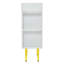 Meuble-lavabo blanc 21,6 po