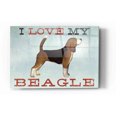" Beagle Canoe - I Love My Beagle II " by Ryan Fowler