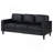 Farallone Black Track Arm Sofa-428168128