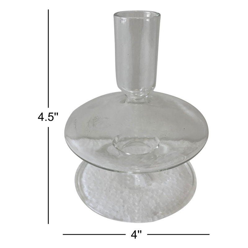 Porte-bougie H 4,5 po et diamètre 4 po