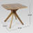 Jolien 4 - Person Acacia Wicker Patio Dining Set with Square Table , Cushions Included