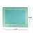 Teal Rectangle Polypropylene 7'10"x10' Rug