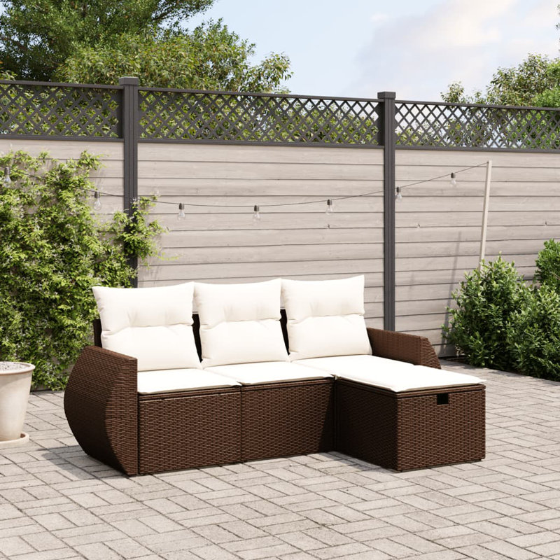 Ensemble de canapé de jardin Vidaxl