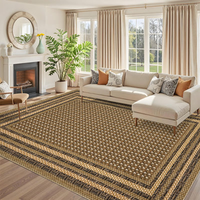 Tapis de salon Boho 10 x 13