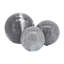 Orbes inspirés du marbre pour la décoration de salon - Décoration en céramique décorative pour table d'entrée, tablette ou décoration intérieure - ensemble de 3, gris-390182482