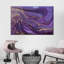 " Purple Abstract Canvas Print "-536674259