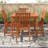 Evelynn 4 - Person Wood Patio Dining Set with Square Table
