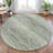 Machine Washable Indoor/Outdoor Xhevrie Green Rug-111819413