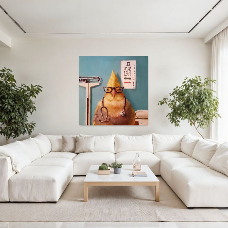 Art urbain contemporain plumeologiste, H 48 po x l 48 po
