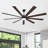Veun 9-Blades Ceiling Fan with Led Light and Remote-1278499018-1318984958