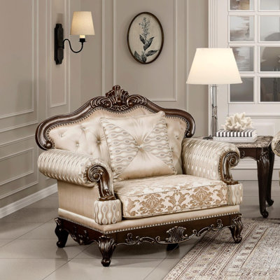 Chaise de luxe formelle traditionnelle