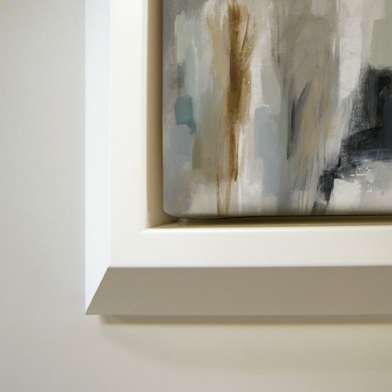 «Ethereal Sandy Beach II» par Silvia Vassileva - impression sur toile, H 24 po x l 24 po, White