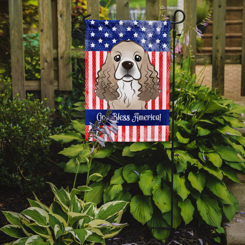 Drapeau de jardin Leighanne, Épagneul cocker