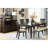 Dark Brown 48-Inch Bench With For Dining Durableness In Persistent Elegance