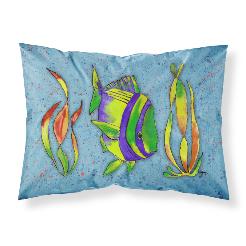 Fish Microfiber, Blue