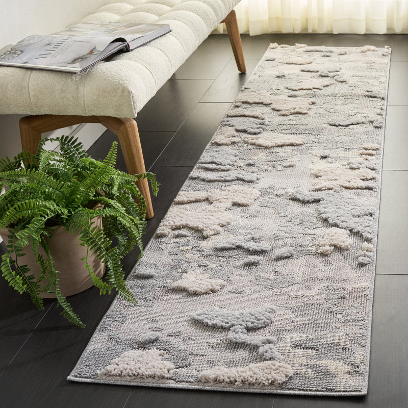 Tapis abstrait Trends 100 Performance, Tapis de couloir 2 pi 2 po x 8 pi