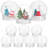 10Pcs Small Clear Water Globes With Screw Off Cap Empty Snow Globe Making Props Mini Snow Globes