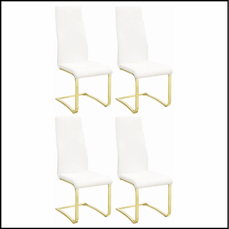 Ensemble de chaises d'appoint rembourrées Whittingham and Gold, alliant luxe, confort et design élégant pour toute salle à manger.