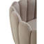 Aili 52cm H Polyester Blend Upholstered Armchair in Gold