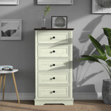 Cabinet Dresser Chest With 5 Drawers, Chest Of Drawers, Bedroom Dresser