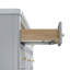 Lavabo de salle de bain autoportant vert simple de 48 po entièrement assemblé avec structure en bois massif et plateau en marbre d'ingénierie-1825692900