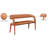 Sylvester Aurich Faux Leather Bench-600666042