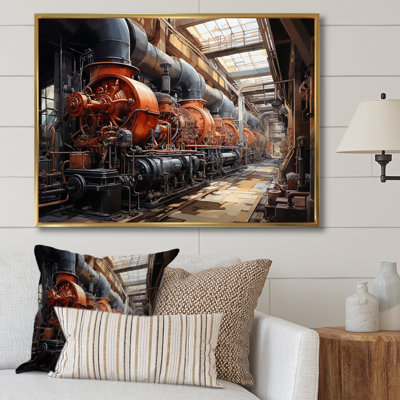 «Power Plants Powerful Energies III» sur toile