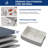 30"L x 22"W Farmhouse Workstation Kitchen Sink 16 Gauge Stainless Steel Kitchen Sink Apron Front Sink