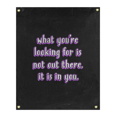 Tapisserie tableau noir quote self confidence quot