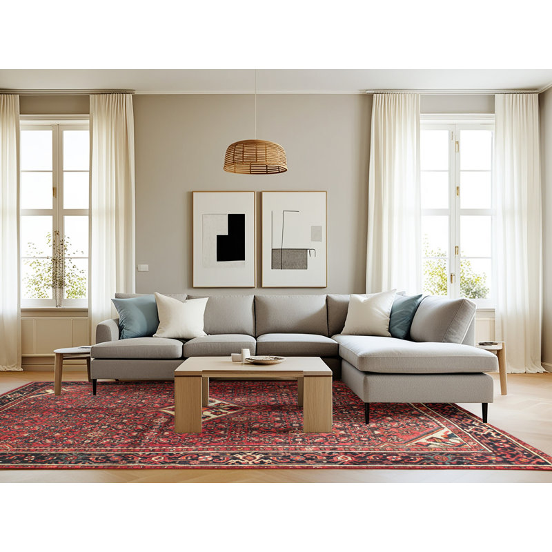 Oriental Indoor Rug, Rectangle 8' x 12'