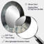Miroir mural gris et blanc gris hivernal suspendu-1173107291