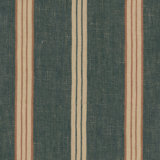 OREGON STRIPES Washed Blue Linen