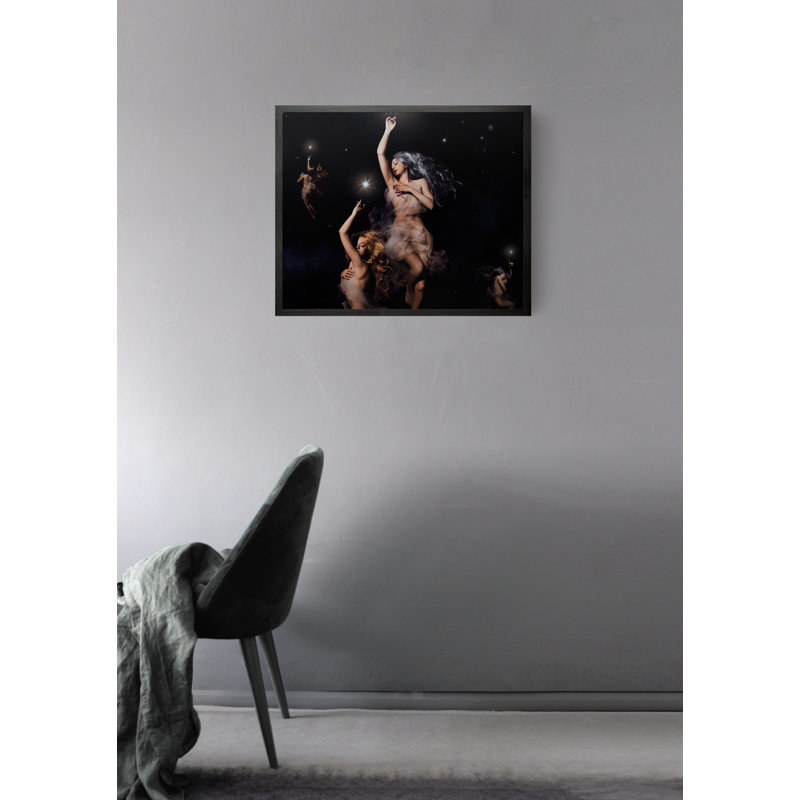 Stars Hanger by Himitsuhana - Single Picture Frame Print on Canvas