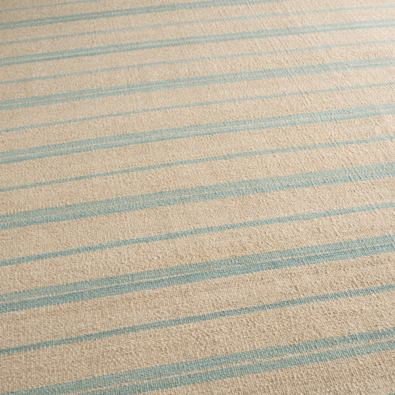 Ralph Lauren Sagaponeck Stripe Wool Striped Rug, Rectangle 6' x 9'