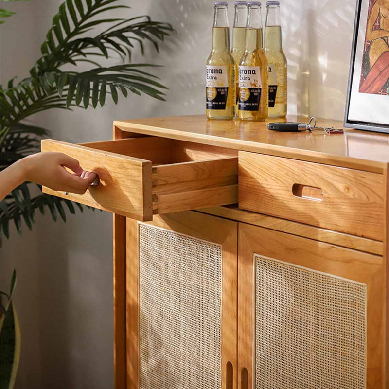 Armoire de rangement pour chaussures de style japonais